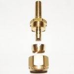 Купить штуцер, фитинг FARO прямой Ø8хØ8 соединительный для термопластиковой трубки в сборе Штуцер, фитинг FARO прямой Ø8хØ8 соединительный для термопластиковой трубки в сб